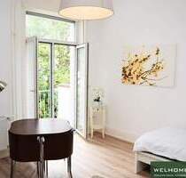 Pauschalmiete: Charmant möbliertes Single-Apartment mit Altbaucharme und Balkon - Frankfurt am Main Eschersheim