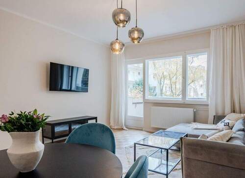Wohnzimmer - Wunderschönes, helles Apartment an der Spree und Hansaviertel