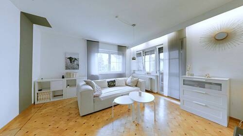 Wohnzimmer EG - 9 Zimmer Mehrfamilienhaus, Wohnhaus in Knetzgau