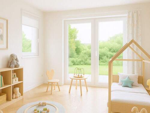 Kinderzimmer UG visualisiert - 