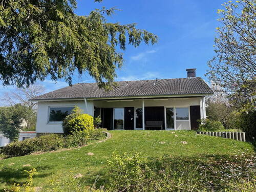 Ansicht Gartenseite West - 7 Zimmer Einfamilienhaus in Roßdorf