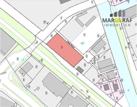 Lageplan - Grundstück in Osnabrück-Hafen zur Miete