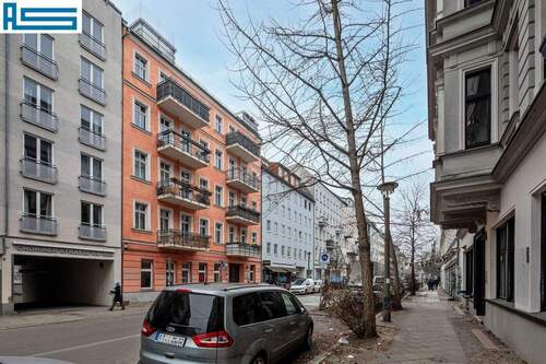 Blick in die Choriner Straße - 