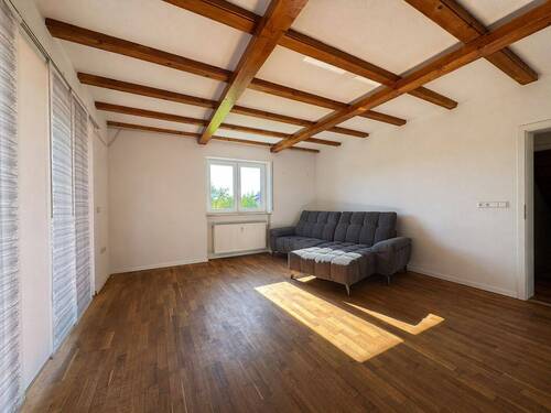 Wohnzimmer EG - Einfamilienhaus mit 273,60 m&sup2; in Schopfloch zum Kaufen
