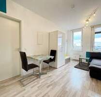 1 Zi Apartment - Modern möbliertes Apartment mit Schlafsofa an der Stadtgrenze - Fürth Innenstadt