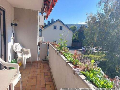 Balkon - 3 Zimmer Etagenwohnung in Ettlingen