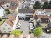 Luftbild - Attraktives Büro- und Praxisgebäude in zentraler Lage von Leimen