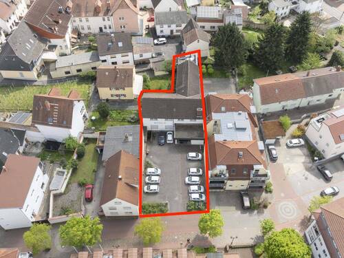 Luftbild1 Markiert - Büro zum Kaufen in Leimen