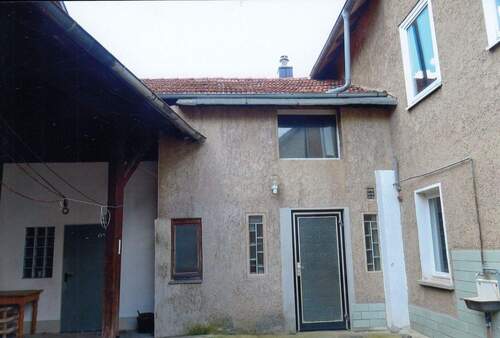 Hauseingang vom Hof - 