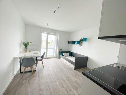 2Wohnung.jpg - 1 Zimmer Etagenwohnung zur Miete in Augsburg