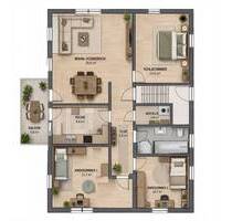 Helle 4-Zimmer-Wohnung mit Balkon, Fußbodenheizung und familienfreundlichem Umfeld - Oberhermsdorf