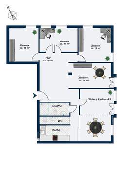 Wohnung - 