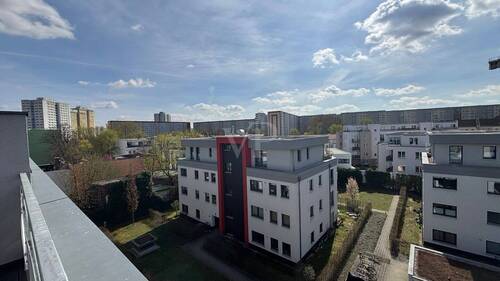 freier Blick von der Dachterrasse - 