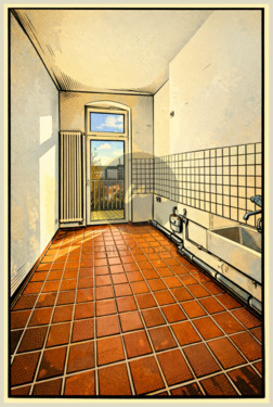 Küche (Visualisierung) - Etagenwohnung mit 108,40 m&sup2; in Berlin zum Kaufen