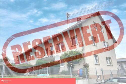 Außenansicht - RESERVIERT: 4-Familienhaus mit Stellplätzen - voll vermietet - in Wehingen