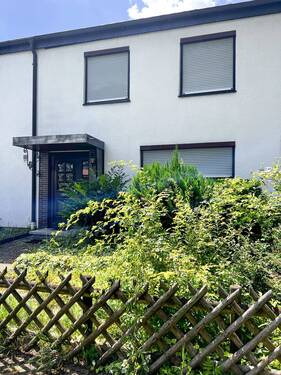 Straßenansicht - Tolles Reihenmittelhaus KEINE Erbpacht in Waldnähe Mannheim Gartenstadt