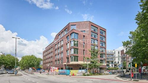 Außenaischt - + Neubau-Highlight in Altona: 4 Zimmer mit Komfort und Stil +