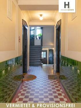 Hausflur - Etagenwohnung mit 62,00 m&sup2; in Leipzig zum Kaufen