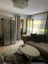 Wohnzimmer mit Terrassenzugang - 2 Zimmer Etagenwohnung zur Miete in Bad Griesbach im Rottal