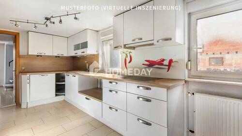 EG Küche 2-1 - Einfamilienhaus mit 123,00 m&sup2; in Sinsheim - Dühren zum Kaufen