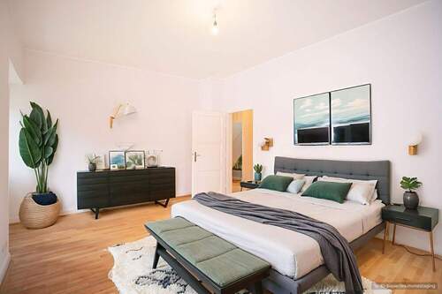 Schlafzimmer Obergeschoss-visualisiert - 