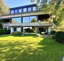 Charmante Etagenwohnung mit 190 m², Rheinblick, Studio und 2 Garagen in Himmelgeist - Düsseldorf / Himmelgeist