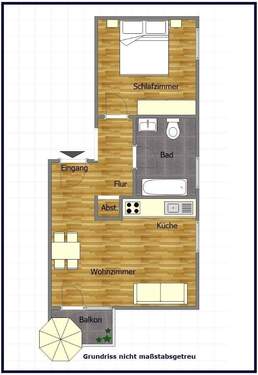 nicht maßstabsgetreu - 