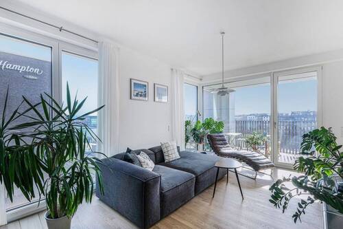 Wohnbereich - 2 Zimmer Etagenwohnung zur Miete in Berlin