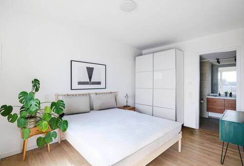 Schlafzimmer - Etagenwohnung mit 68,30 m&sup2; in Berlin zur Miete