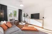 Bild 1 - Medienhafen-möblierte Wohnung in ruhiger Lage mit Sonnenbalkon