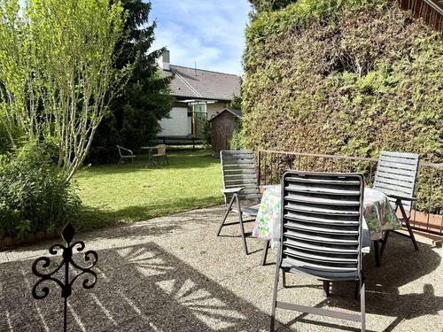 Terrasse - Reihenendhaus mit 104,70 m&sup2; in Weißenhorn zum Kaufen