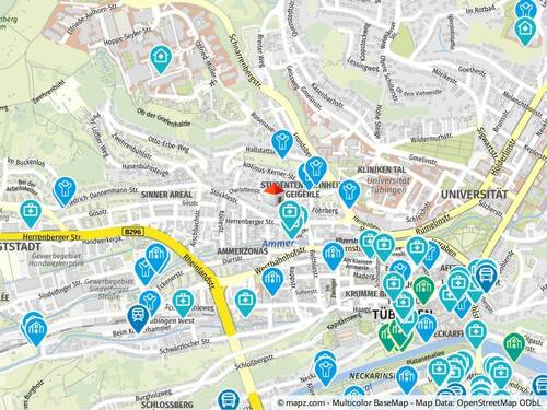 Geolyzer Kartenausschnitt - 