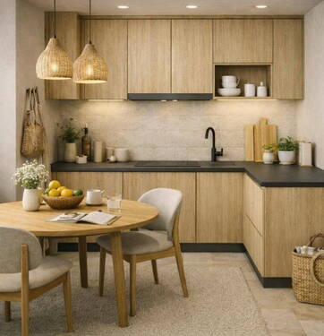 Küche - Etagenwohnung mit 37,20 m&sup2; in Porta Westfalica zum Kaufen