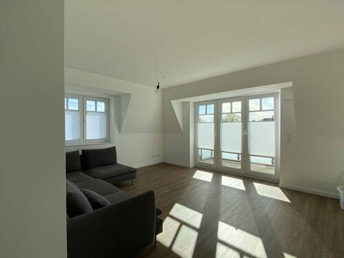 Sicht zum Balkon - Etagenwohnung mit 74,90 m&sup2; in Hamburg zur Miete