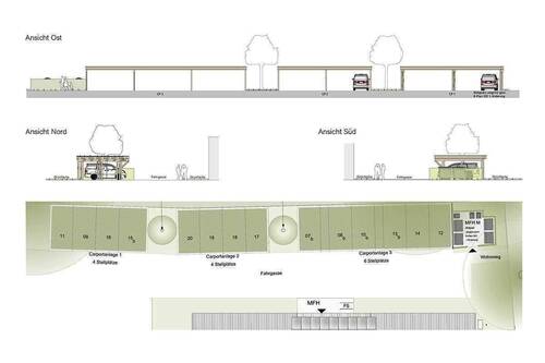 Carportanlage - 