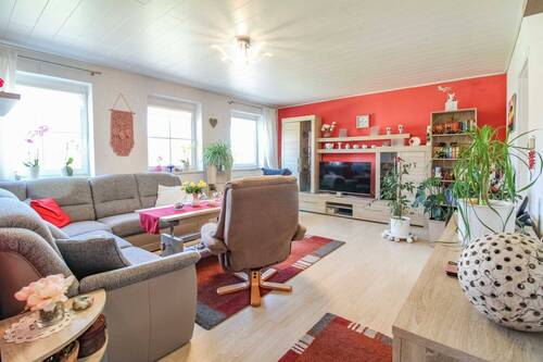 Wohnzimmer - Urlaub für alle: Gepflegte, ruhige 2-Zi.-(Ferien-)Wohnung auf Usedom