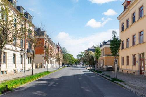 Blick in die Straße - 