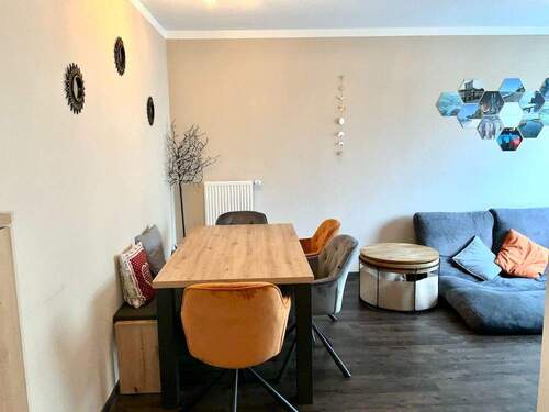 Wohn- und Essbereich - 3 Zimmer Etagenwohnung in Ansbach