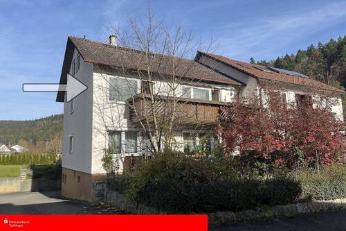 Außenansicht - RESERVIERT ! - Gepflegte 3-Zimmer-Wohnung mit Balkon & Nutzgarten in TUT-Möhringen
