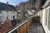 Aussicht vom Balkon - Etagenwohnung mit 88,00 m&sup2; in Tuttlingen zum Kaufen
