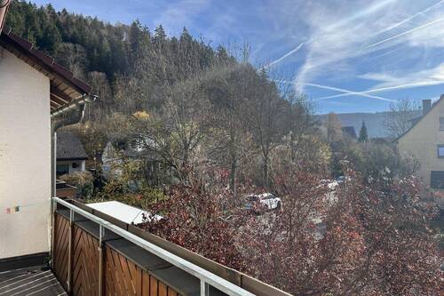 Aussicht vom Balkon - 