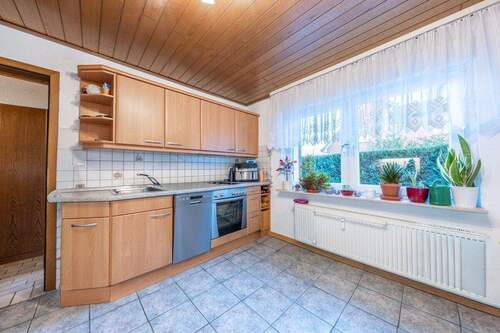 Die Küche im Untergeschoss - 