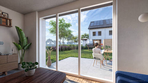 Neu Garten Blick_Hell - Reihenmittelhaus mit 122,00 m² in Dortmund / Mengede zum Kaufen