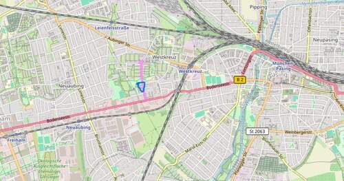 Lage - 4-Zimmer ohne Stufen erreichbar am Park mit Blick ins Grüne