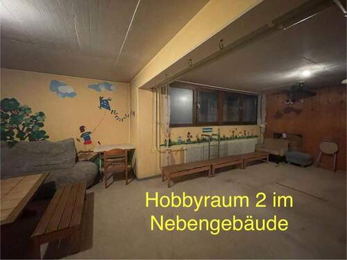 Einer der beiden Hobbyräume - 