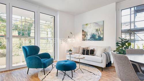 Wohnzimmer Musterwohnung - 