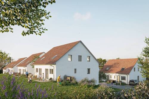 Bild Seitenansicht - NEU NEU NEU Doppelhaushälfte in Wehr in bester Lage