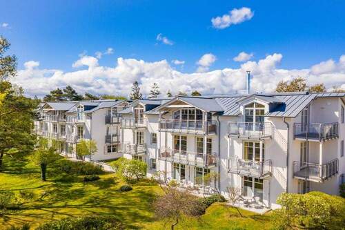 Die seeseitige Fassade - 3 Zimmer Etagenwohnung zum Kaufen in Breege