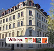 Bezugsfrei nahe Karl-Heine-Kanal: exklusive Altbauwohnung mit Sauna, Balkon und Echtholzparkett - Leipzig Plagwitz