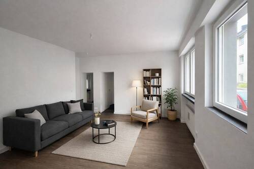 Wohnzimmer - 3 Zimmer Etagenwohnung in Köln